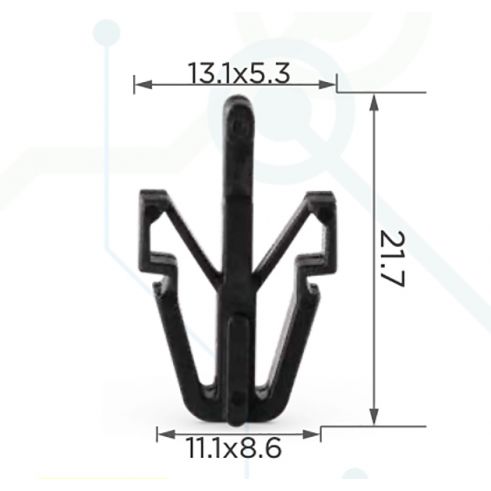 Клипса Mazda Opel Isuzu 8942180270 Lexus Toyota 9046712020 Mitsubishi MB153825 MR221507 Клипса Mazda Opel Isuzu 8942180270 Lexus Toyota 9046712020 Mitsubishi MB153825 MR221507
