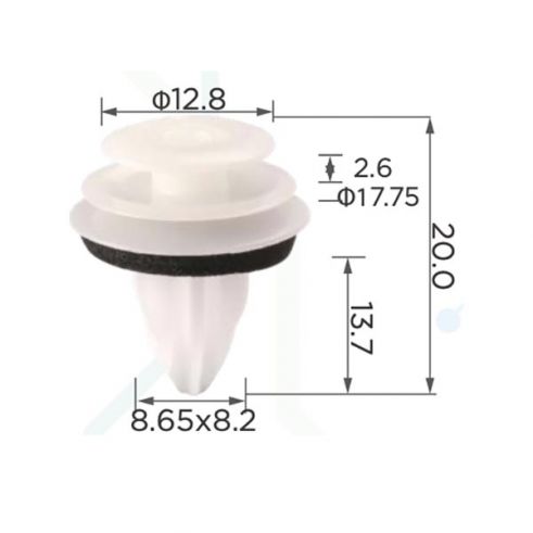 Клипса Mitsubishi MR366958 MU000504 Toyota Lexus 9046709206 9046710161 90467W0005 GM 94858299 LandRover LR090382 Клипса Mitsubishi MR366958 MU000504 Toyota Lexus 9046709206 9046710161 90467W0005 GM 94858299 LandRover LR090382