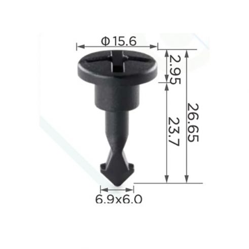 Клипса VW Audi Skoda Seat N90642001 Клипса VW Audi Skoda Seat N90642001