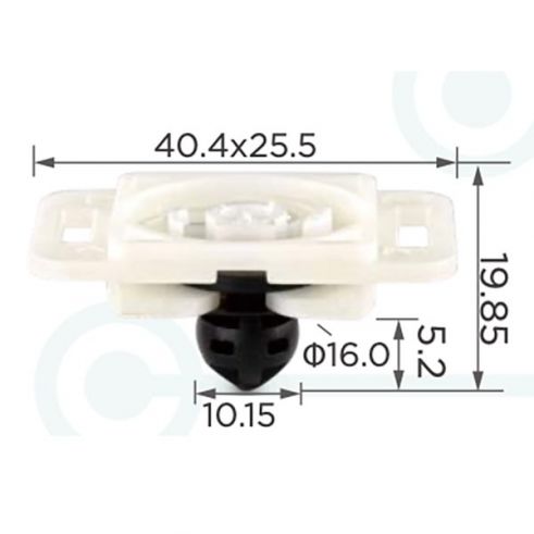 Клипса Volkswagen Audi 6Q0868246А Клипса Volkswagen Audi 6Q0868246А