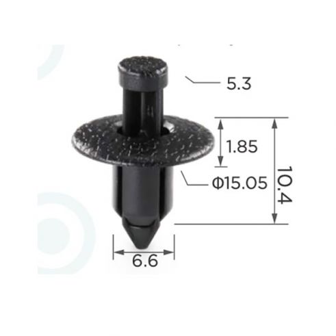 Клипса Mitsubishi MB619582 Клипса Mitsubishi MB619582