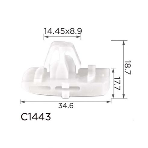 Клипса Honda 75328SM4G01