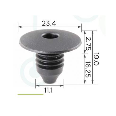 Клипса Audi Seat VW Skoda 1H086719901C Клипса Audi Seat VW Skoda 1H086719901C