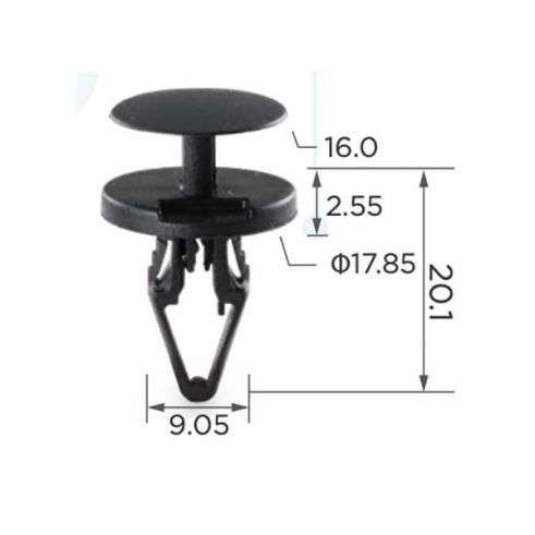 Клипса Opel Ford GM 11589289 Клипса Opel Ford GM 11589289