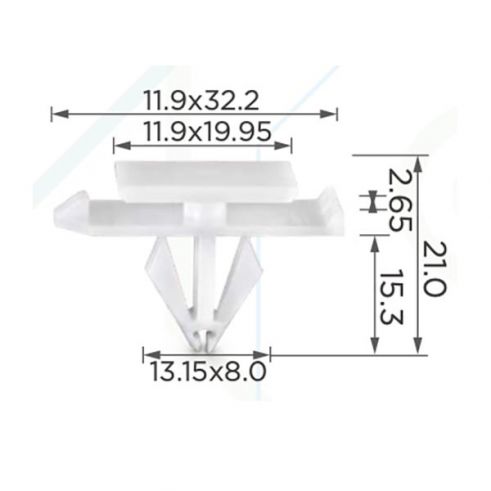 Клипса Ford Chevrolet GM 11562563