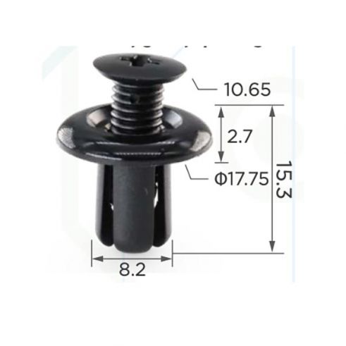 Клипса Hyundai Kia Ford Mazda 0G03250037A Subaru 91059FC050 Клипса Hyundai Kia Ford Mazda 0G03250037A Subaru 91059FC050