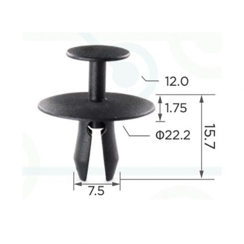 Клипса Peugeot Citroen 699783 Fiat Alfa Romeo Lancia Iveco 9621385880 Клипса Peugeot Citroen 699783 Fiat Alfa Romeo Lancia Iveco 9621385880