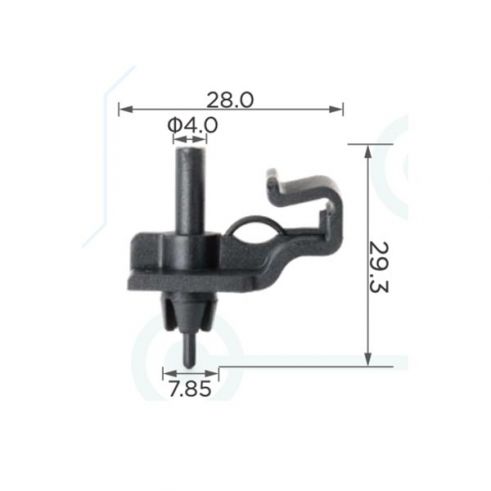 Клипса Seat VW Audi Skoda 3A0867301