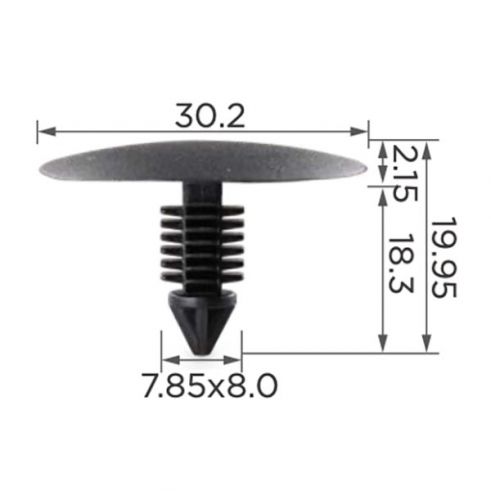 Клипса Renault Dacia 7703077090 Lada 8200727568 Клипса Renault Dacia 7703077090 Lada 8200727568