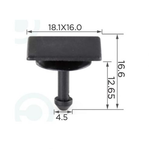 Кліпса Subaru 91486KJ010 Кліпса Subaru 91486KJ010