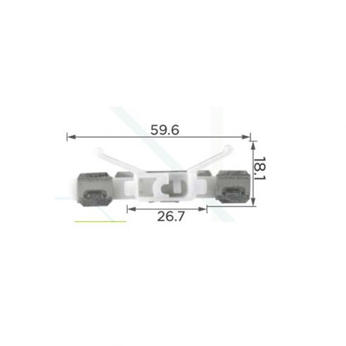 Клипса Volvo 164283 30753556 Клипса Volvo 164283 30753556