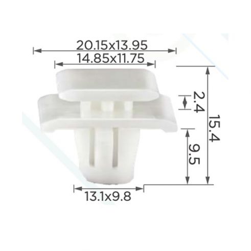 Кліпса молдингу двері Honda 75315S9A004 75315STKA0A