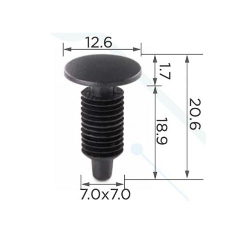 Клипса GM 411700 Клипса GM 411700