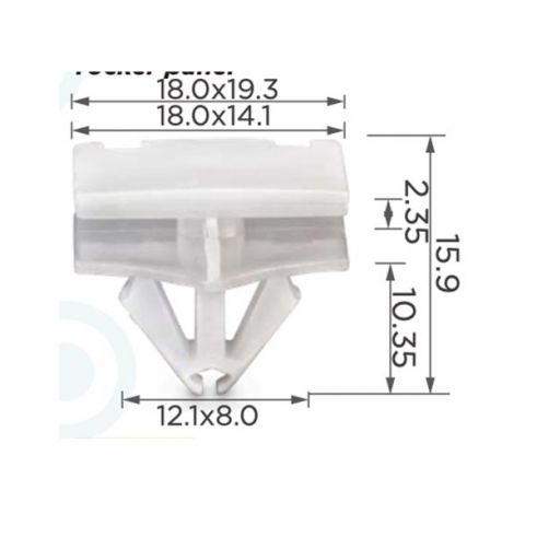 Клипса GM Buick Cadillac 15236894