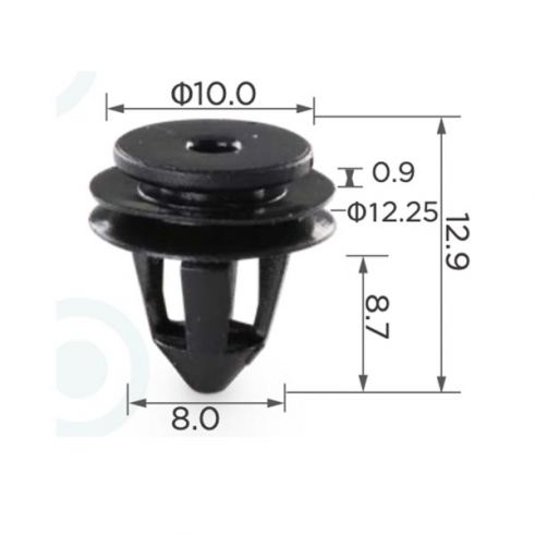 Клипса двери Volkswagen 1K6837200B Клипса двери Volkswagen 1K6837200B