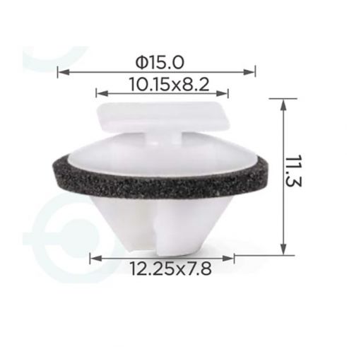 Кліпса молдингу двері Land Rover LR032984 Кліпса молдингу двері Land Rover LR032984