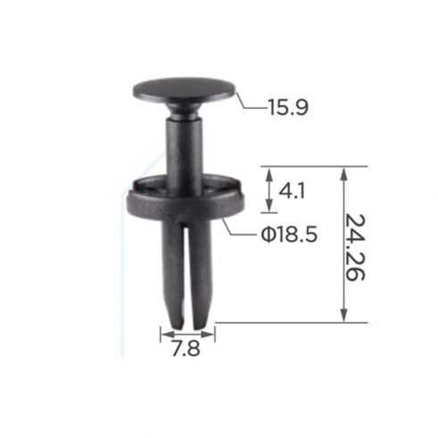 Клипса Chrysler Dodge Jeep 5160260AA Клипса Chrysler Dodge Jeep 5160260AA