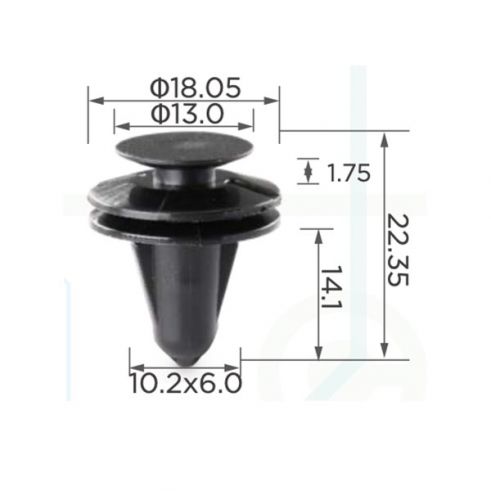 Кліпса дверна Ford 1044806 Кліпса дверна Ford 1044806