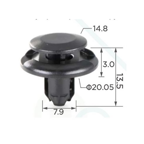 Кліпса Toyota 9046708217 Mazda KD5351833 Кліпса Toyota 9046708217 Mazda KD5351833