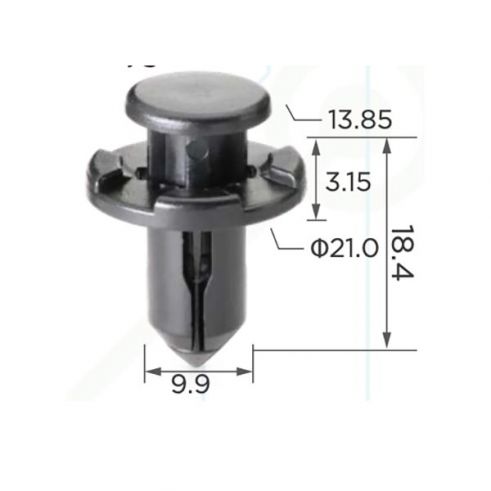 Клипса Subaru 909140007 Клипса Subaru 909140007