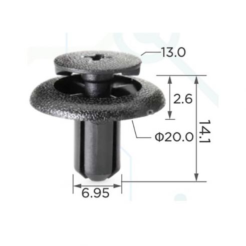 Клипса Subaru 909130051 Клипса Subaru 909130051