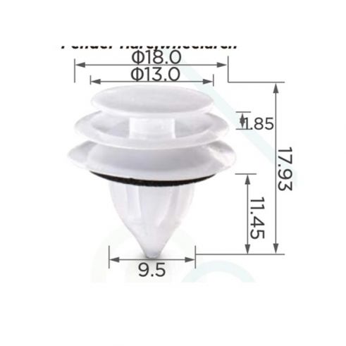 Клипса Mazda GJ6R68ABX GJ6R68AB2