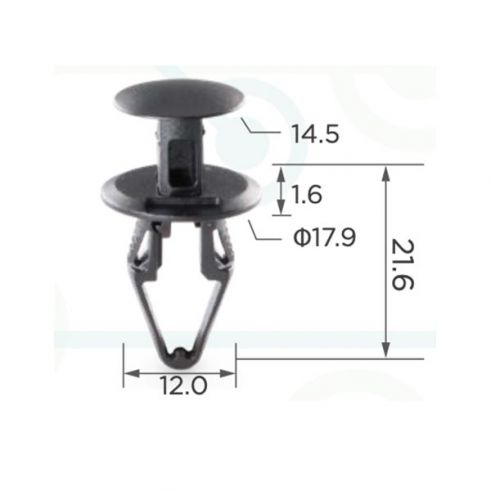 Клипса GM Chrysler 11561368 11589290 6508712AA 11519444 Клипса GM Chrysler 11561368 11589290 6508712AA 11519444
