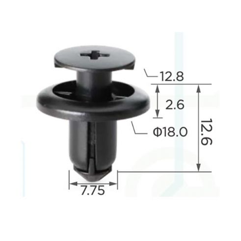 Клипса Hyundai Subaru 865903S000 909130067 Клипса Hyundai Subaru 865903S000 909130067