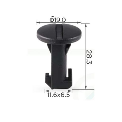 Кліпса на бампер Land Rover LR012844