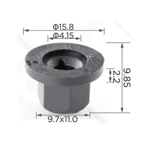 Клипса Audi Opel 90413589 180942 Клипса Audi Opel 90413589 180942