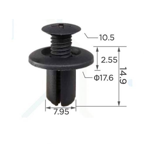 Клипсa Ford W705845S300 Hyundai 8659028000 Hyundai Mazda B0925183 0G0325007A MB45556143 Клипсa Ford W705845S300 Hyundai 8659028000 Hyundai Mazda B0925183 0G0325007A MB45556143