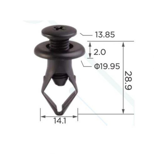 Клипсa бампера Hyundai 8659035000 Клипсa бампера Hyundai 8659035000