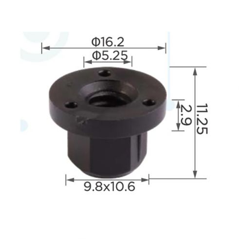 Гайка бампера Volkswagen N91018901