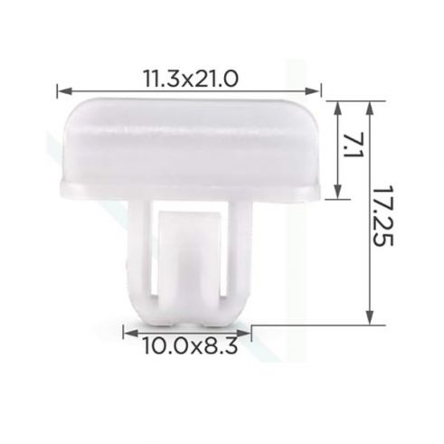 Клипса молдинга Chrysler 68225214AA GM 11547341 Клипса молдинга Chrysler 68225214AA GM 11547341