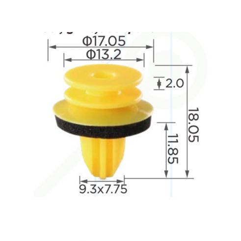 Кліпса Mercedes A0019912698 A0009918698 A0019913298
