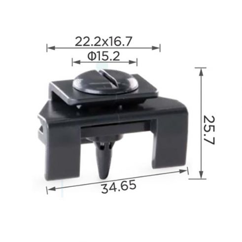 Клипса подкрылков Toyota 538790R010 5387928010 Клипса подкрылков Toyota 538790R010 5387928010