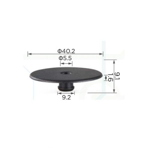 Кліпса килимків Volkswagen 8E0864227 Кліпса килимків Volkswagen 8E0864227