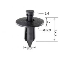 Кліпса Toyota 9046707043B1 Nissan 8099905N07 Suzuki Mitsubishi