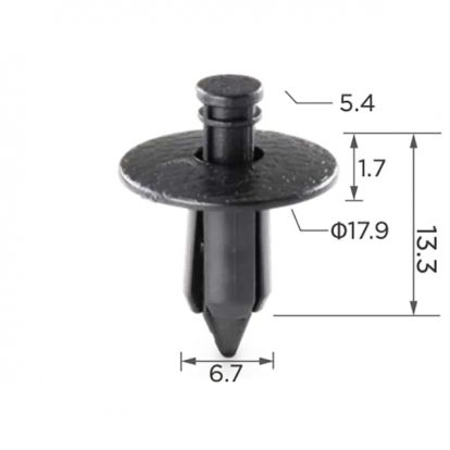 Купити автокріплення кліпсу обшивки Toyota 9046707043B1 Nissan