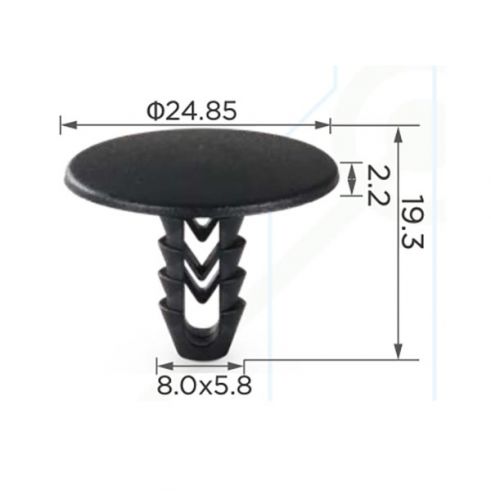 Клипса Fiat 14592287 Клипса Fiat 14592287