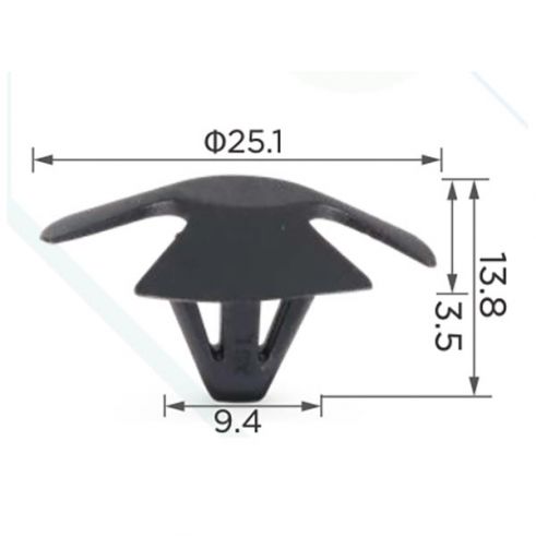 Клипса капота Toyota 5332608010 Клипса капота Toyota 5332608010