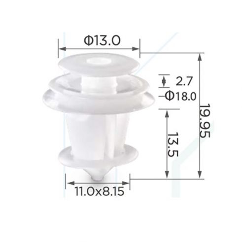 Клипса Toyota 624890E010