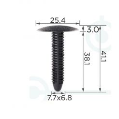 Клипса обшивки Ford N804349S