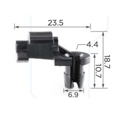 Клипса тяги замка GM 9815325 Ford D2VZ652