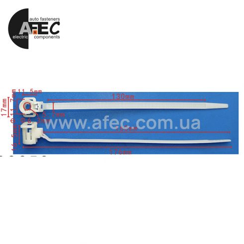 Хомут проводки 130X6 Хомут проводки 130X6