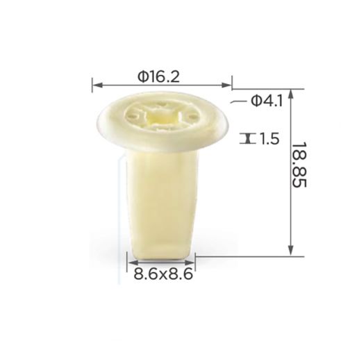 Клипса под саморез Toyota 9018906042 Nissan 0165100481 74798S9000 Mitsubishi MS480012 Honda 90661SC70030