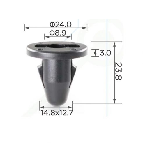 Кліпса триммер Mitsubishi MB271999 MB271999R