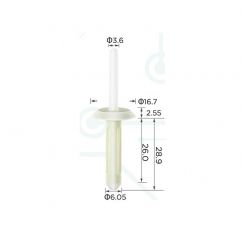 Заклепка пластикова GM 15506827