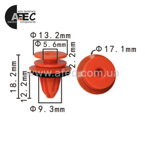 Клипса Mercedes-Benz A0009918698