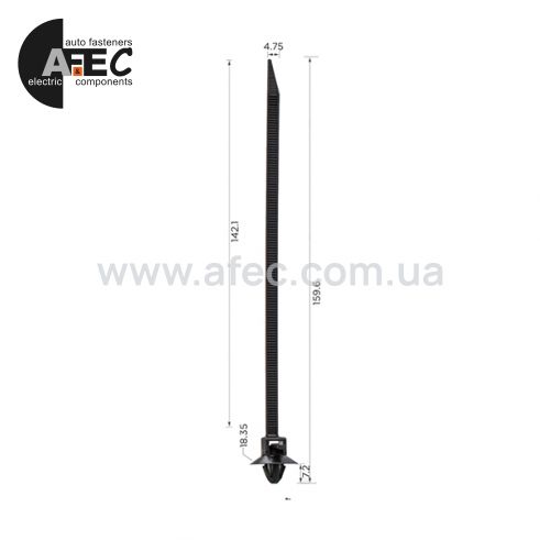 Клипса VW N90205501 Клипса VW N90205501